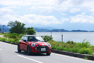 琵琶湖をminiでドライブ