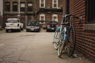 자전거 배경 michelin bicycle city background 타이어