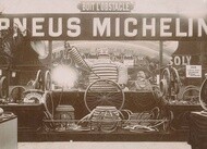 1898年に開催されたサクルショーでの広告展示