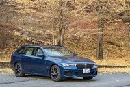 今回のクルマ　BMW 5シリーズ　ツーリング