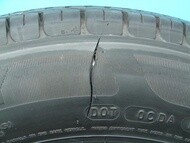 Bubble in sidewall & pictures of tire foam