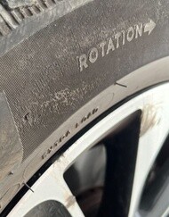 tyre scratches & nicks