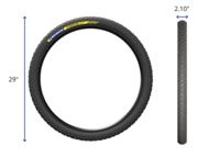 Mtb tyre hot sale size guide