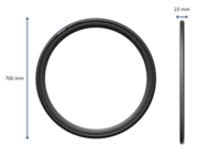 How to measure tyre size bike sale