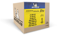 michelin 2w innertube packaging 21mdr offroad reinforced