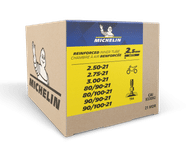 michelin 2w innertube packaging 21mdr offroad reinforced