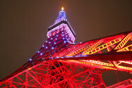 東京タワー　インフィニティ・ダイヤモンドヴェール・ライトアップ