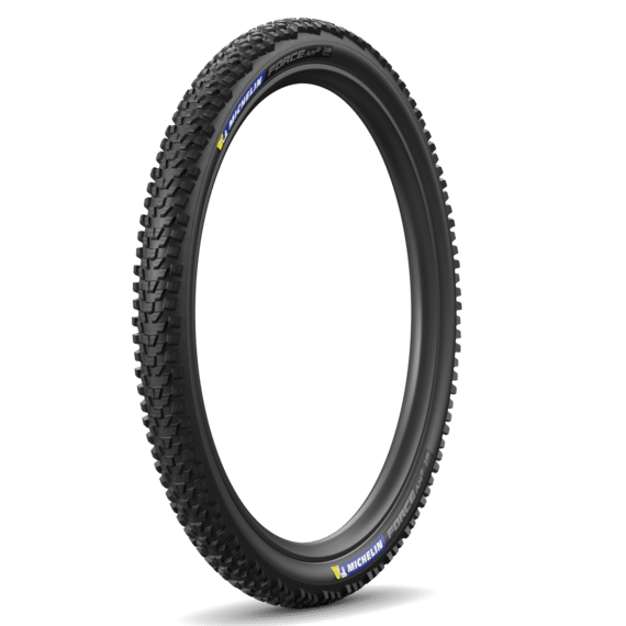 Michelin Force AM2 Mountain Bike Tire - Competition Line For Hard, Dry & Mixed Terrain, 27.5 X 2.40, Gum-X Tech, Tubeless Ready
