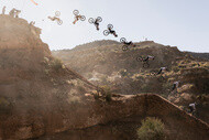 Cam Zink Back Flip at 2023 Red Bull Rampage © Red Bull Media House