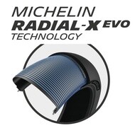 michelin casing technologies logo radialx evo