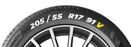 You can find the tire speed rating on the sidewall of your tire