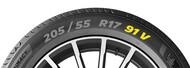 tire size marking 91v
