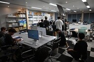 医局での撮影