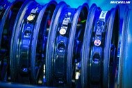 TPMS（Tire Pressure Monitoring System）が装着されているホイール