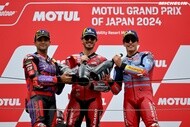 MotoGP 第16戦 日本GP 表彰式