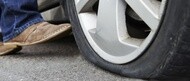 flat tire body