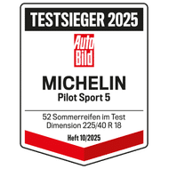 flag michelin pilot sport 5 autobild testsieger 202503
