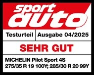 MICHELIN Pilot Sport 4 S Sport Auto - Sehr gut