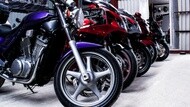 バイクの冬期保管