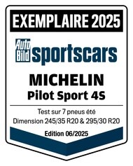 MICHELIN Pilot Sport 4S - AUTOBILD SPORTSCAR - Exemplary - 2025