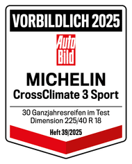 2025 Autobild Vorbildlich CrossClimate 3 Sport