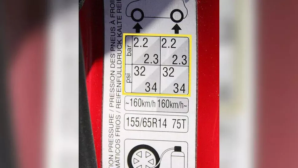 Klistremerke i førerdøren