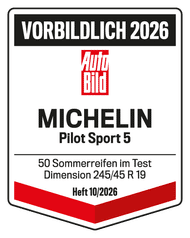 2026 Autobild Vorbildlich MICHELIN Pilot Sport 5