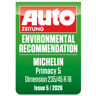 4w 1595 michelin primacy 5 awards auto zeitung environmental recommendation 2026 en nosignature square web