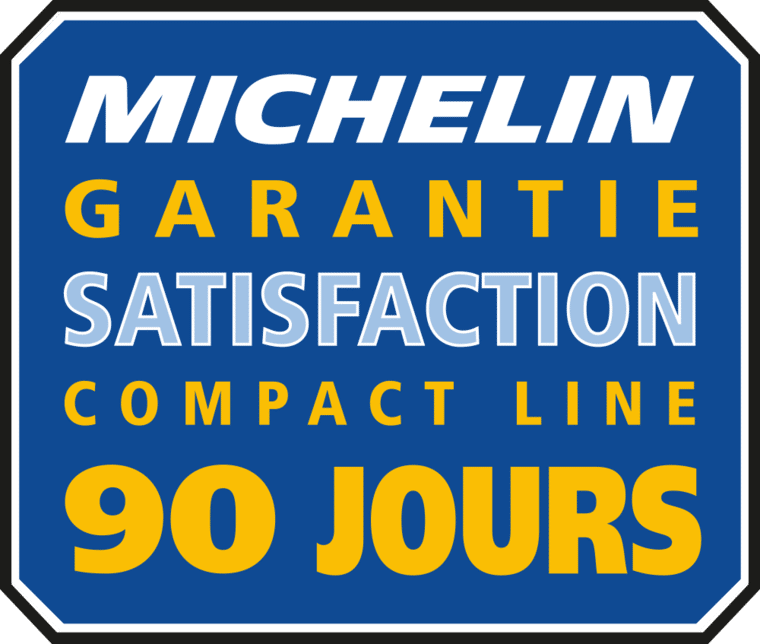 michelin logo garantie satisfaction 90 jours compact line