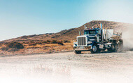 Automóveis Fundo american truck dust Pneus