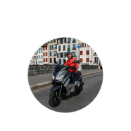 Motorrad Art. Kreis Commuting Tipps und Ratschläge
