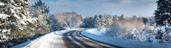 drive winter road