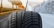 Zimné pneumatiky a letné pneumatiky majú rôzne dezény